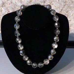 Silver Beaded Necklace